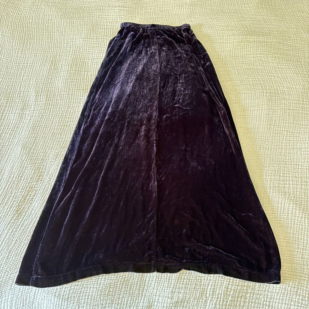 VINTAGE JOHNNY WAS Purple Maxi Skirt Womens Size XS Festival/Boho/Whimsical - Picture 2 of 6